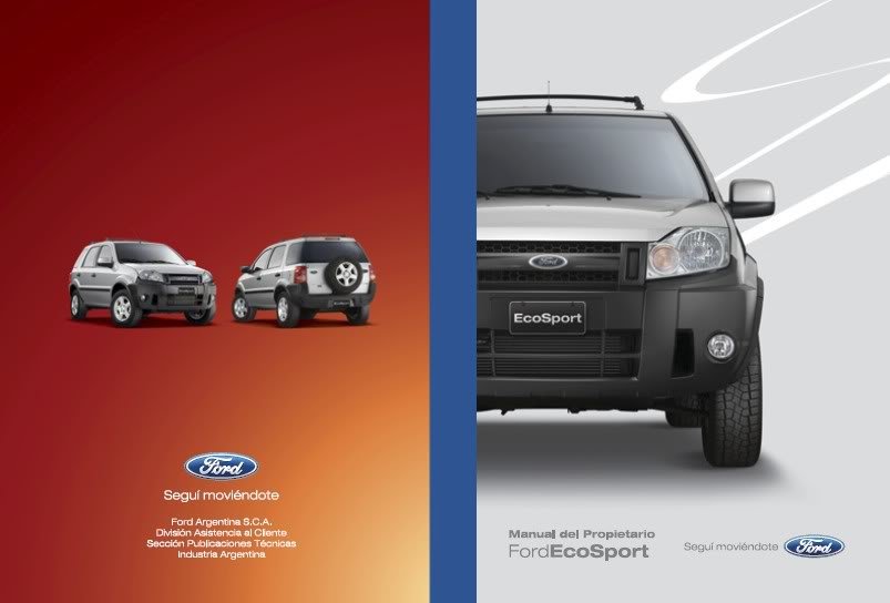 Manual del Propietario Ford Ecosport 2007 2008 2009 2010